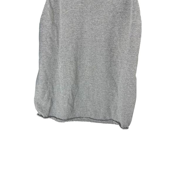 VTG America Online AOL Baseball Shirt 3/4 Sleeve Medium Gray Blue 2007 Y2k - Picture 5 of 6